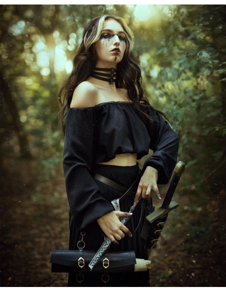 Porta-varinhas medieval de cinto para...