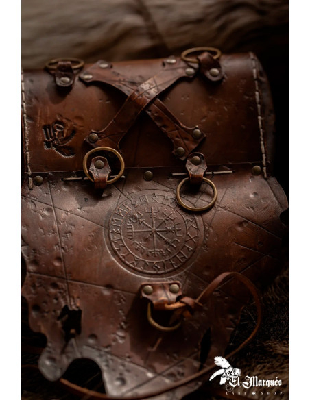 Bolsa Celta Vegvisir dos Bárbaros