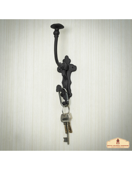 Cabide rústico medieval (20,3x5 cm.)