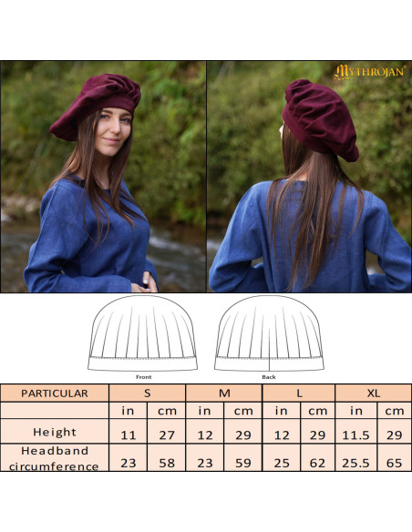 Parlota Medieval e Renacentista em lã...