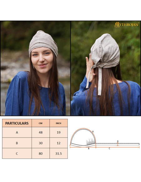 Pano Medieval de Santa Brígida em linho