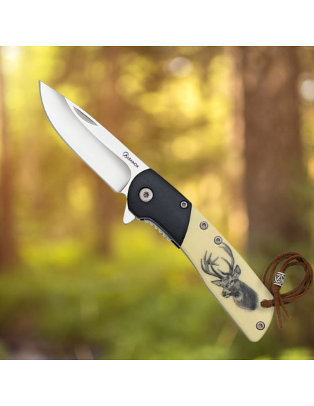 Faca Ciervo Albainox, madeira negra...