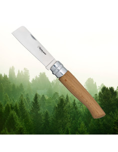 Faca Extremeña ponta cortada, com bloqueio