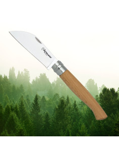 Faca Extremeña com lâmina tipo pico de papagaio, com...