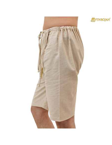 Calças medievais Thorin em 100% Linho