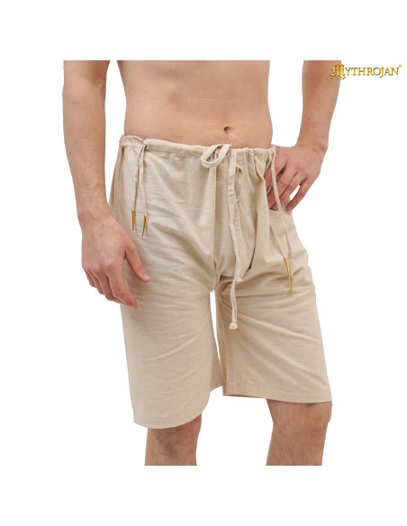 Calças medievais Thorin em 100% Linho