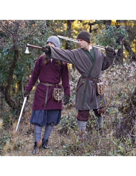 Abrigo de lã Viking Klappenrock ou...