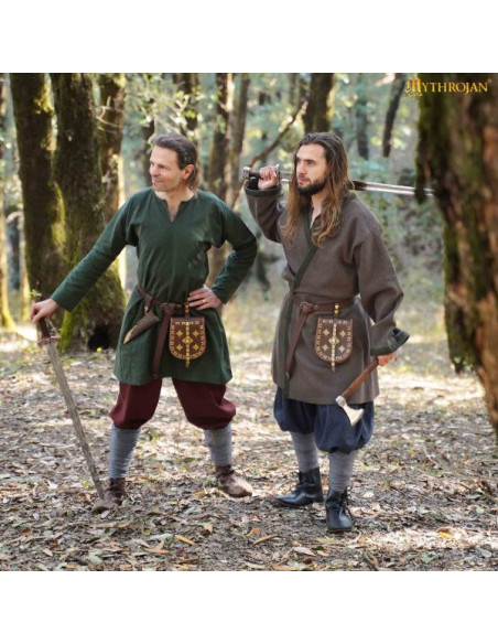 Abrigo de lã Viking Klappenrock ou...