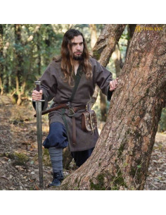 Abrigo de lã Viking Klappenrock ou Caftan 2