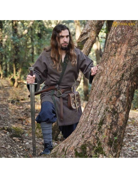 Abrigo de lã Viking Klappenrock ou...