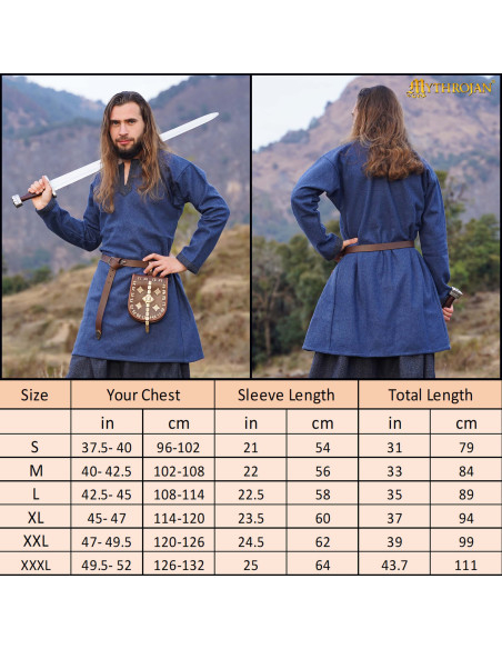 Túnica Vikinga Erik o Audaz