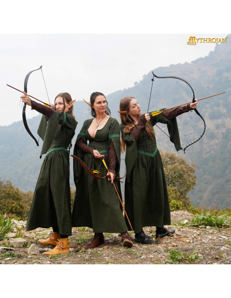 Vestido medieval modelo aventureira,...