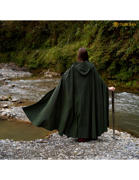 Capa vikinga em algodão modelo Thorvald