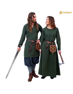 Vestido medieval modelo Arqueira, em algodão 2
