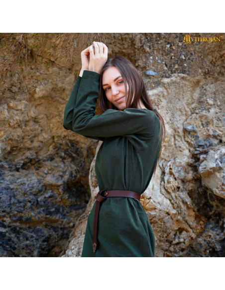 Vestido medieval modelo Arqueira, em...