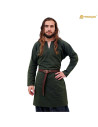 Túnica vikinga masculina modelo Bjorn, em algodão