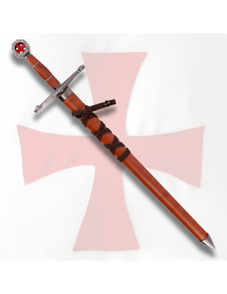 Espada Templária infantil com bainha...