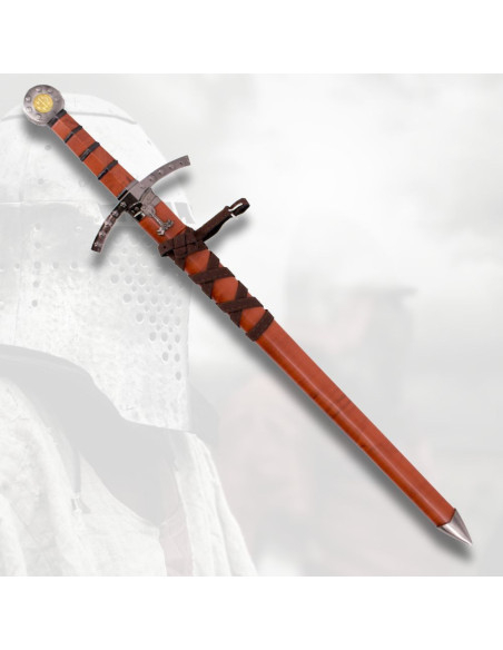 Espada medieval infantil com bainha...