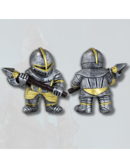 Figura de resina guerreiro medieval...