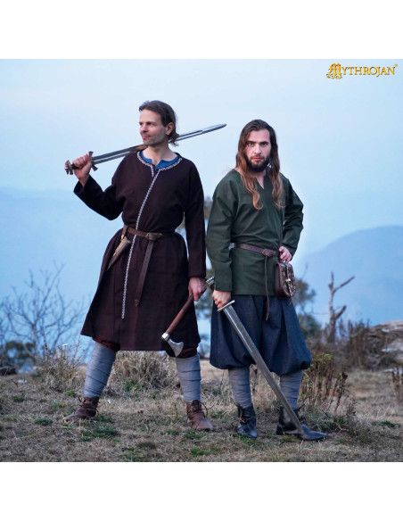 Túnica vikinga manga larga modelo...