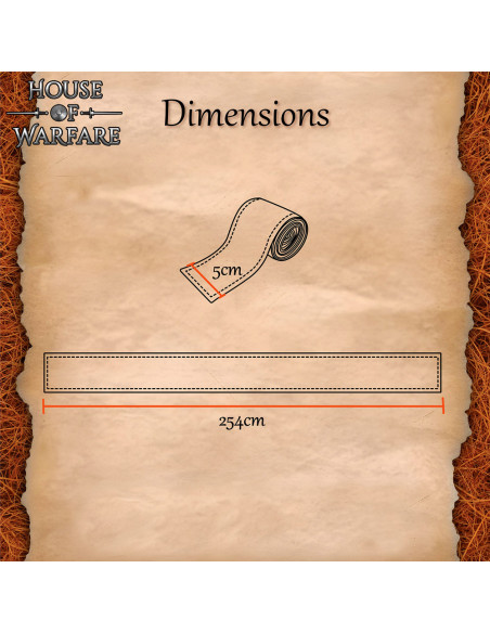 Bracelete vikingue em lã, cor negra