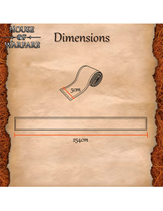 Brazalete viking em lã, cor verde 2