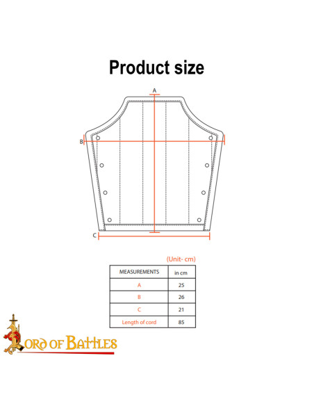 Brazaletes medievais acolchoados em...