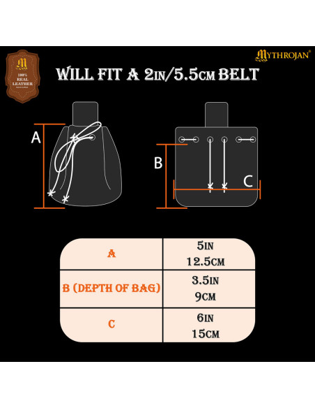 Saco medieval para recriacionistas -...