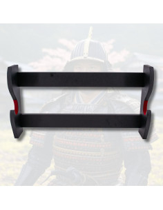 Suporte de parede em madeira para 1 katana