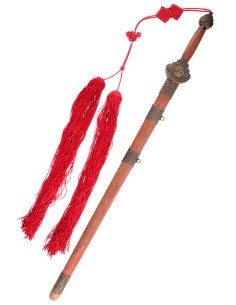 Espada Jian, aço Damasco