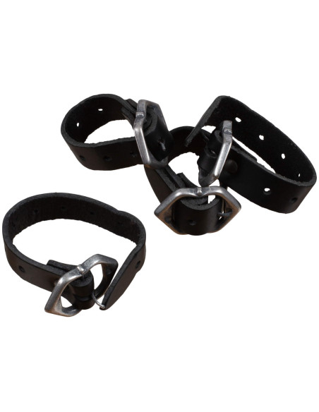 Corset medieval de couro modelo...