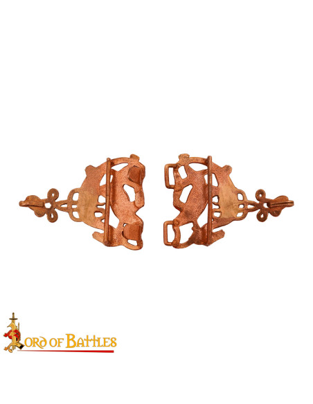 Fechamento de capa celta em bronze,...