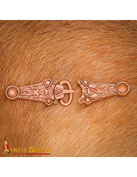 Fivela celta em bronze para cintos...