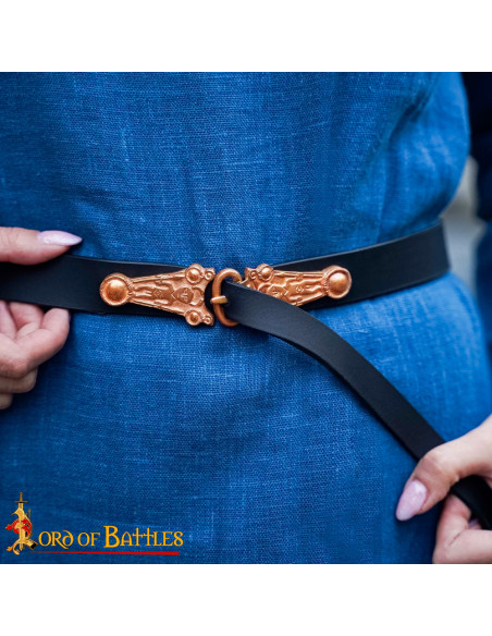 Fivela celta em bronze para cintos...