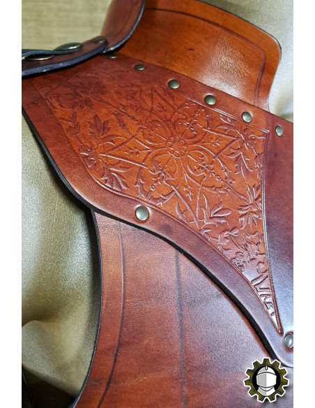 Peto medieval de couro modelo Cicero,...