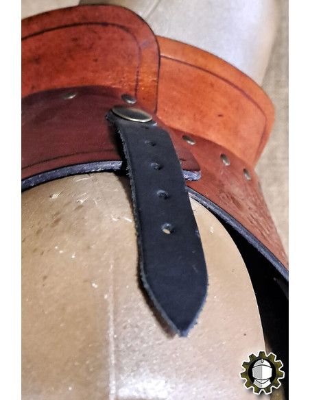 Peto medieval de couro modelo Cicero,...