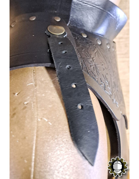 Peto medieval de couro modelo Cicero,...