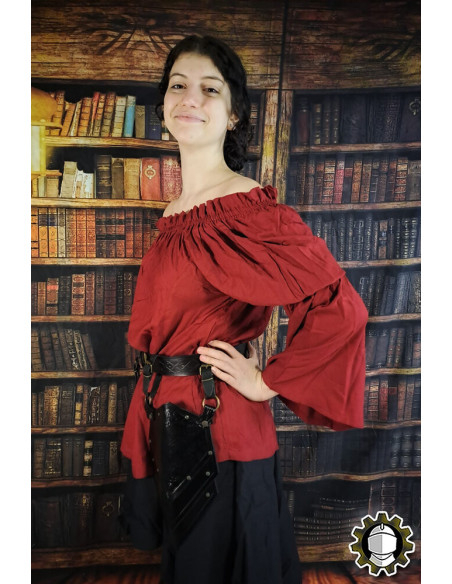 Bolsas medievais de couro modelo...