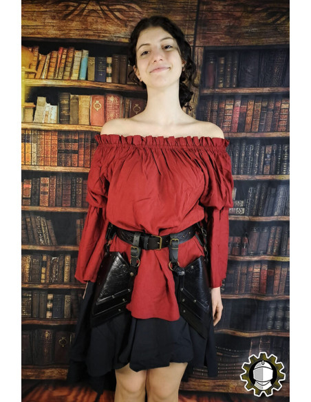 Bolsas medievais de couro modelo...