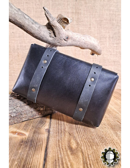 Bolso medieval de couro modelo...