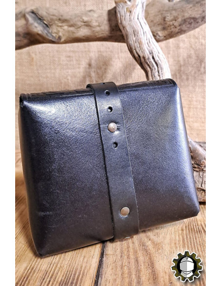 Bolsa medieval de couro modelo...