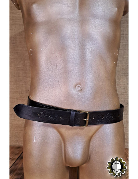 Cinto medieval em couro modelo...