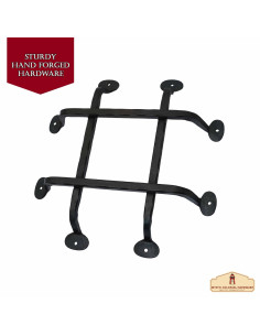 Grade de bar clandestino para portas (27x29 cm.)