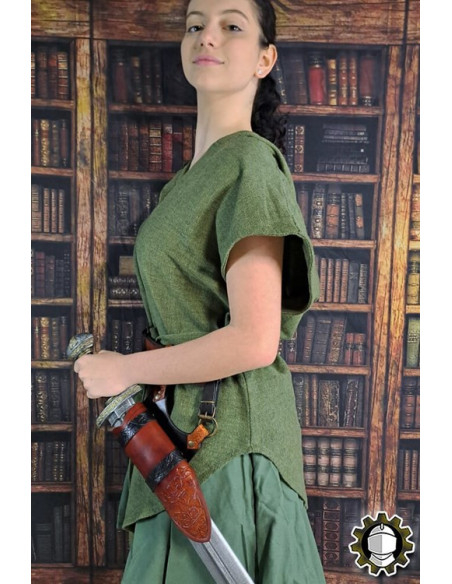 Tahalí medieval Brian, mão direita...