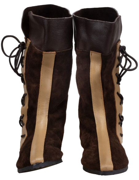 Botas medievais de couro modelo...