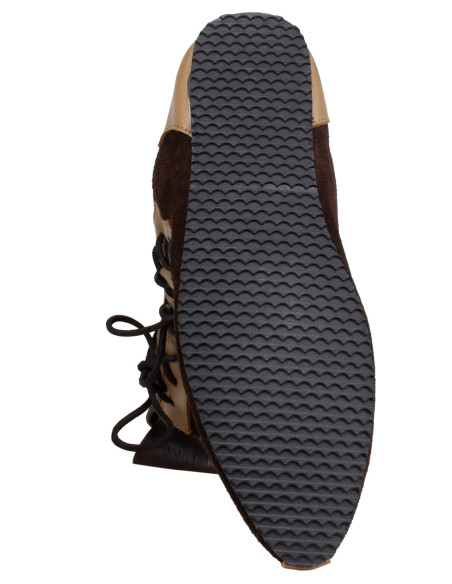 Botas medievais de couro modelo...