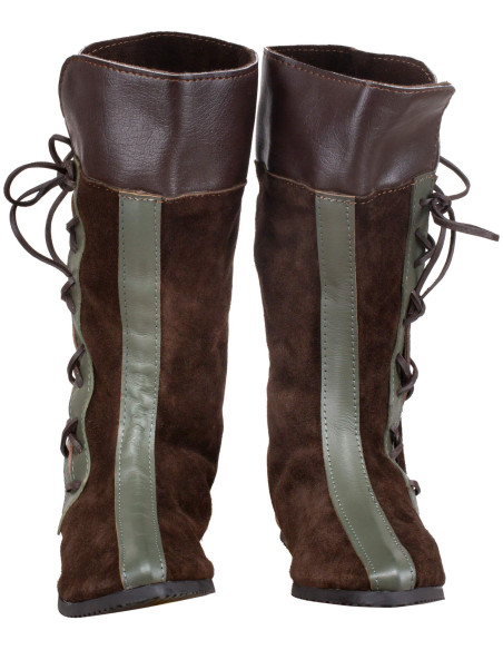 Botas medievais de couro modelo...