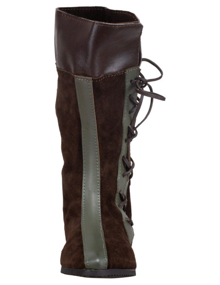 Botas medievais de couro modelo...