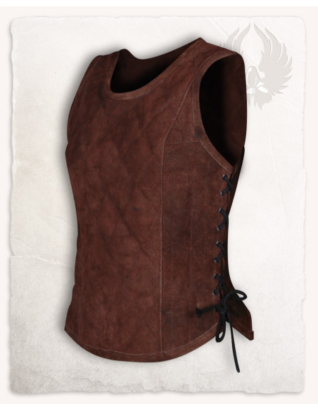 Corselet medieval de couro modelo...