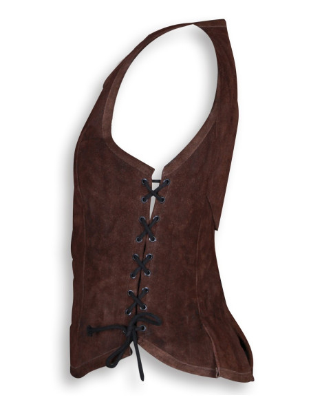 Corselet medieval de couro modelo...